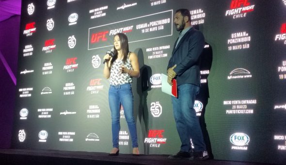 UFC en Chile presentó sus cartas e inició venta de entradas
