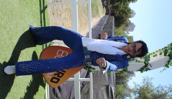 GALERÍA // Elvis, el maestro de ceremonias de la Catedral del Rock en Lollapalooza Chile 2018