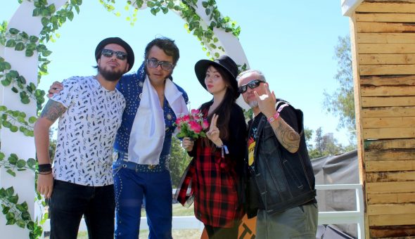 GALERÍA // Elvis, el maestro de ceremonias de la Catedral del Rock en Lollapalooza Chile 2018