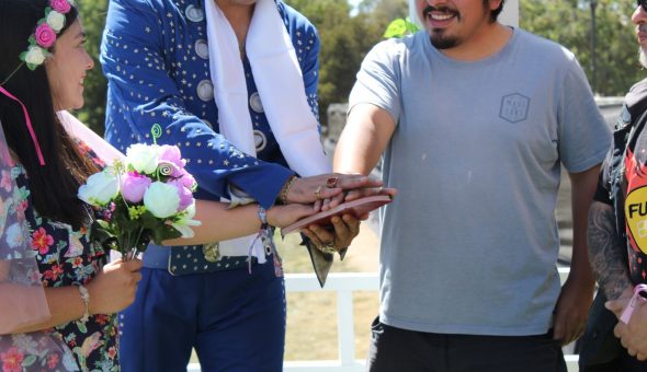 GALERÍA // Elvis, el maestro de ceremonias de la Catedral del Rock en Lollapalooza Chile 2018