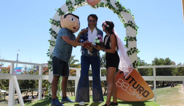 GALERÍA // Elvis, el maestro de ceremonias de la Catedral del Rock en Lollapalooza Chile 2018