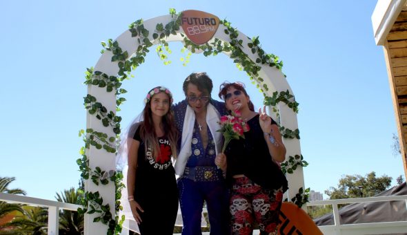 GALERÍA // Elvis, el maestro de ceremonias de la Catedral del Rock en Lollapalooza Chile 2018
