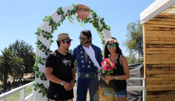 GALERÍA // Elvis, el maestro de ceremonias de la Catedral del Rock en Lollapalooza Chile 2018