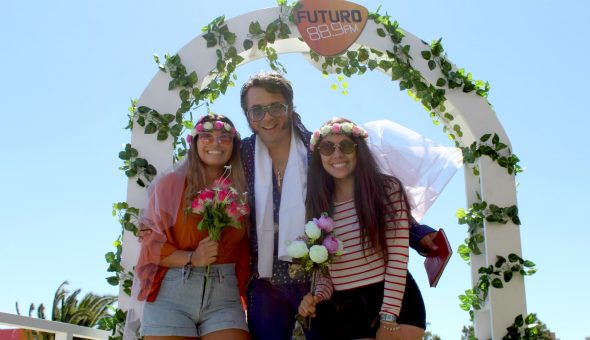 GALERÍA // Elvis, el maestro de ceremonias de la Catedral del Rock en Lollapalooza Chile 2018