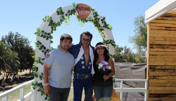 GALERÍA // Elvis, el maestro de ceremonias de la Catedral del Rock en Lollapalooza Chile 2018