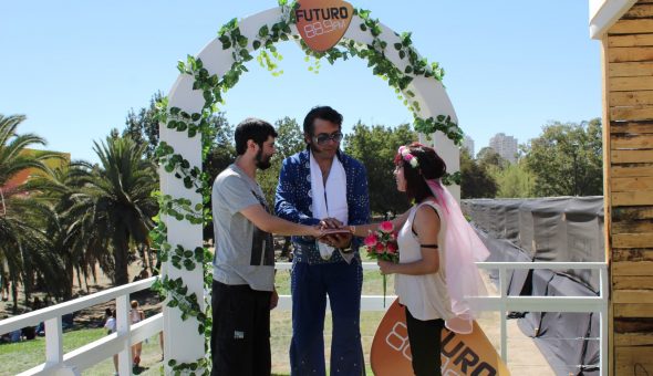 GALERÍA // Elvis, el maestro de ceremonias de la Catedral del Rock en Lollapalooza Chile 2018