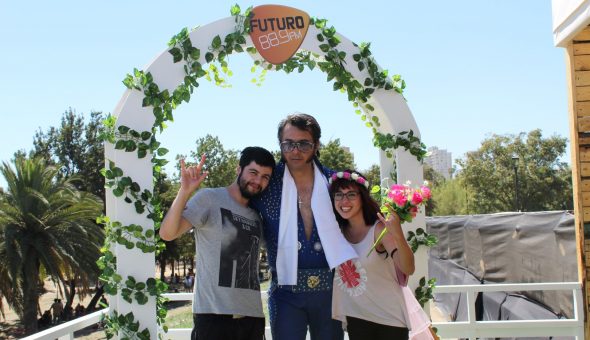 GALERÍA // Elvis, el maestro de ceremonias de la Catedral del Rock en Lollapalooza Chile 2018