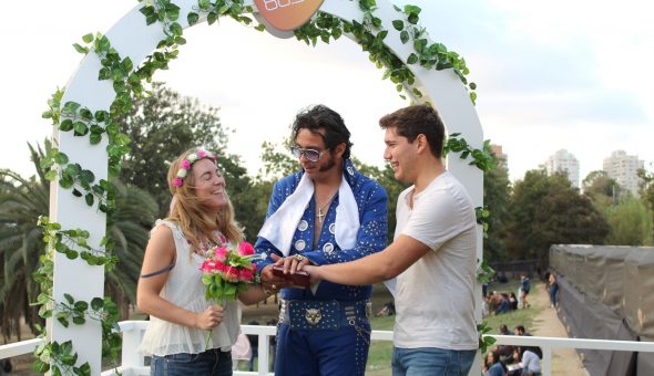 GALERÍA // Elvis, el maestro de ceremonias de la Catedral del Rock en Lollapalooza Chile 2018