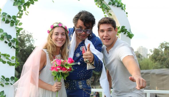 GALERÍA // Elvis, el maestro de ceremonias de la Catedral del Rock en Lollapalooza Chile 2018