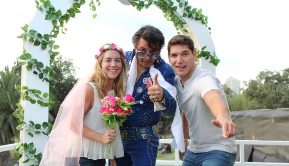 GALERÍA // Elvis, el maestro de ceremonias de la Catedral del Rock en Lollapalooza Chile 2018