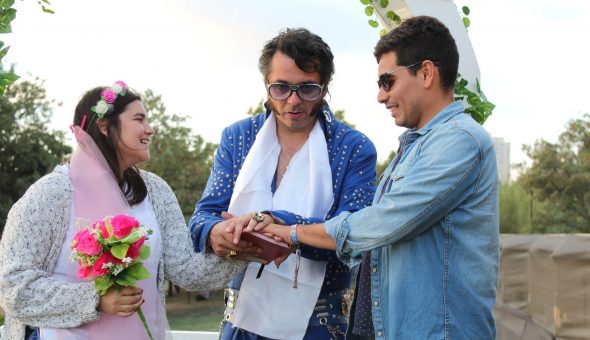 GALERÍA // Elvis, el maestro de ceremonias de la Catedral del Rock en Lollapalooza Chile 2018