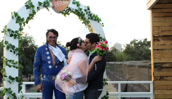 GALERÍA // Elvis, el maestro de ceremonias de la Catedral del Rock en Lollapalooza Chile 2018