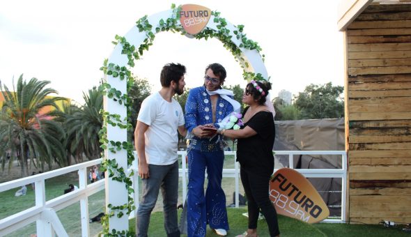 GALERÍA // Elvis, el maestro de ceremonias de la Catedral del Rock en Lollapalooza Chile 2018