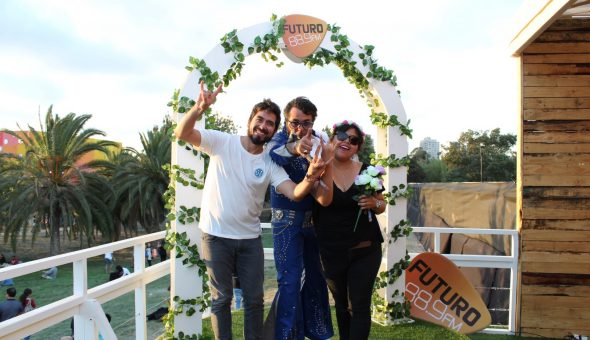 GALERÍA // Elvis, el maestro de ceremonias de la Catedral del Rock en Lollapalooza Chile 2018