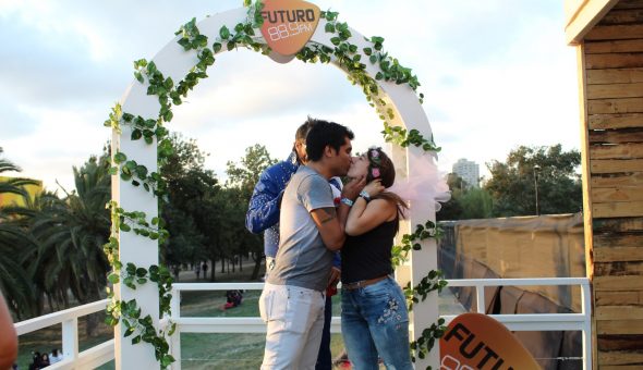 GALERÍA // Elvis, el maestro de ceremonias de la Catedral del Rock en Lollapalooza Chile 2018