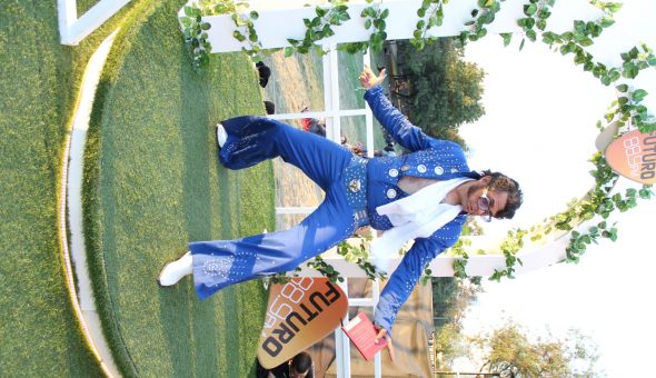 GALERÍA // Elvis, el maestro de ceremonias de la Catedral del Rock en Lollapalooza Chile 2018