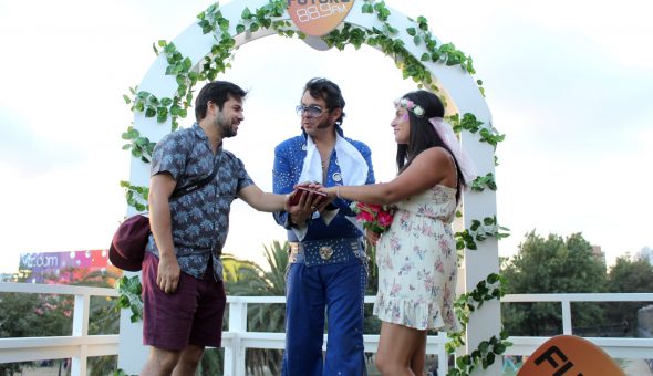 GALERÍA // Elvis, el maestro de ceremonias de la Catedral del Rock en Lollapalooza Chile 2018