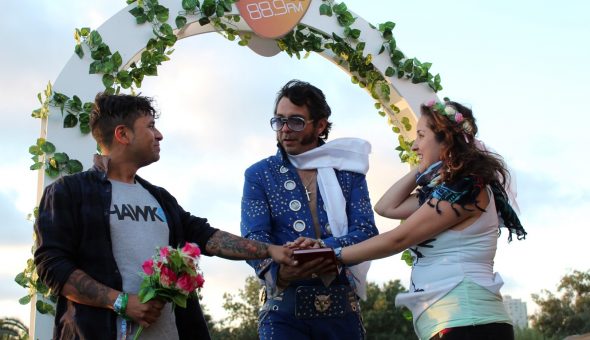 GALERÍA // Elvis, el maestro de ceremonias de la Catedral del Rock en Lollapalooza Chile 2018