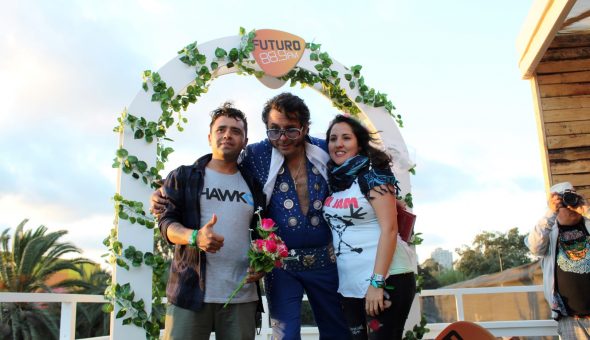 GALERÍA // Elvis, el maestro de ceremonias de la Catedral del Rock en Lollapalooza Chile 2018