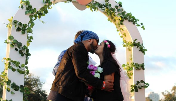 GALERÍA // Elvis, el maestro de ceremonias de la Catedral del Rock en Lollapalooza Chile 2018
