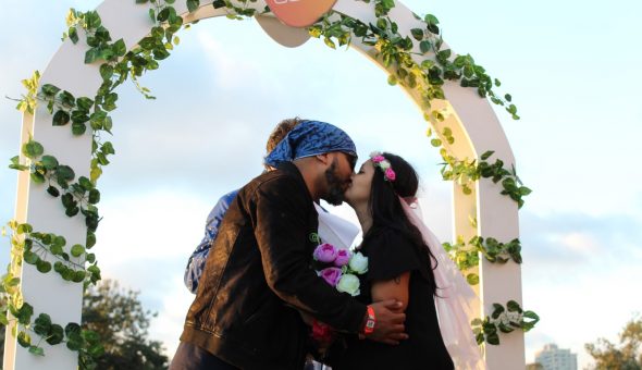 GALERÍA // Elvis, el maestro de ceremonias de la Catedral del Rock en Lollapalooza Chile 2018