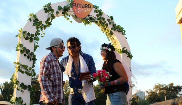 GALERÍA // Elvis, el maestro de ceremonias de la Catedral del Rock en Lollapalooza Chile 2018