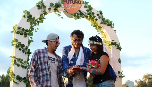 GALERÍA // Elvis, el maestro de ceremonias de la Catedral del Rock en Lollapalooza Chile 2018