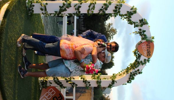 GALERÍA // Elvis, el maestro de ceremonias de la Catedral del Rock en Lollapalooza Chile 2018