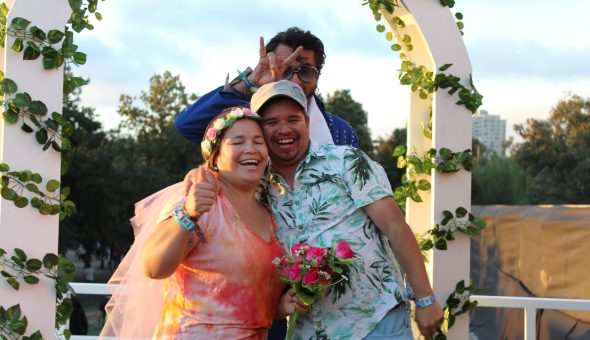 GALERÍA // Elvis, el maestro de ceremonias de la Catedral del Rock en Lollapalooza Chile 2018