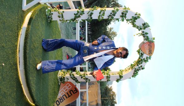 GALERÍA // Elvis, el maestro de ceremonias de la Catedral del Rock en Lollapalooza Chile 2018