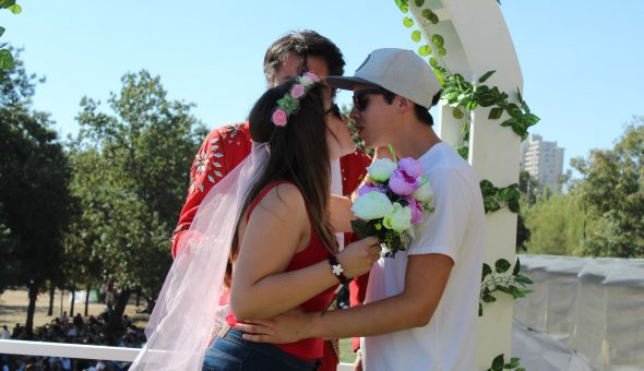 GALERÍA // Elvis, el maestro de ceremonias de la Catedral del Rock en Lollapalooza Chile 2018