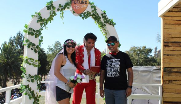 GALERÍA // Elvis, el maestro de ceremonias de la Catedral del Rock en Lollapalooza Chile 2018