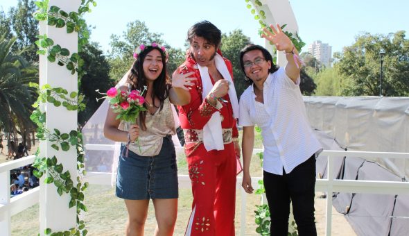 GALERÍA // Elvis, el maestro de ceremonias de la Catedral del Rock en Lollapalooza Chile 2018