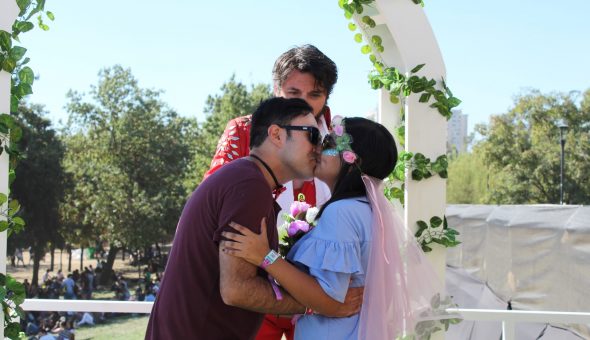 GALERÍA // Elvis, el maestro de ceremonias de la Catedral del Rock en Lollapalooza Chile 2018