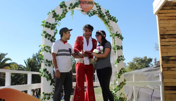 GALERÍA // Elvis, el maestro de ceremonias de la Catedral del Rock en Lollapalooza Chile 2018