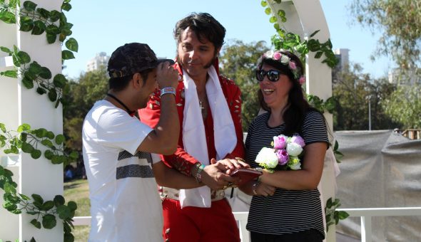 GALERÍA // Elvis, el maestro de ceremonias de la Catedral del Rock en Lollapalooza Chile 2018