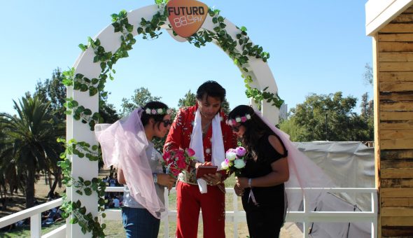 GALERÍA // Elvis, el maestro de ceremonias de la Catedral del Rock en Lollapalooza Chile 2018
