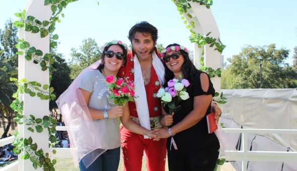 GALERÍA // Elvis, el maestro de ceremonias de la Catedral del Rock en Lollapalooza Chile 2018