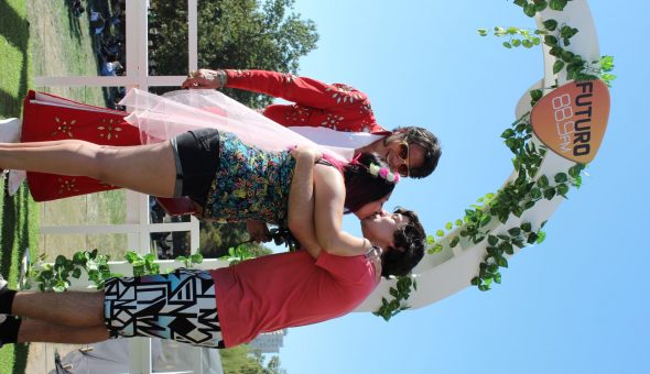 GALERÍA // Elvis, el maestro de ceremonias de la Catedral del Rock en Lollapalooza Chile 2018