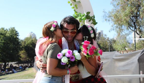 GALERÍA // Elvis, el maestro de ceremonias de la Catedral del Rock en Lollapalooza Chile 2018
