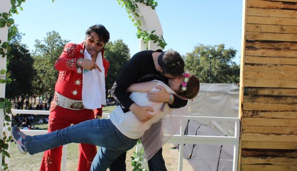 GALERÍA // Elvis, el maestro de ceremonias de la Catedral del Rock en Lollapalooza Chile 2018