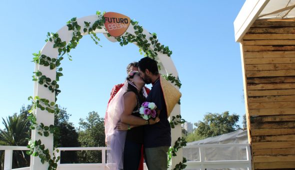 GALERÍA // Elvis, el maestro de ceremonias de la Catedral del Rock en Lollapalooza Chile 2018