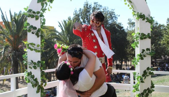 GALERÍA // Elvis, el maestro de ceremonias de la Catedral del Rock en Lollapalooza Chile 2018