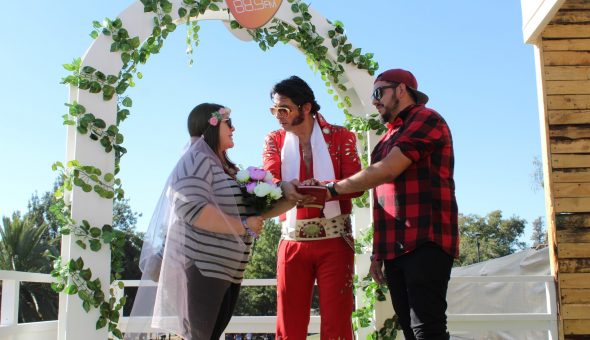 GALERÍA // Elvis, el maestro de ceremonias de la Catedral del Rock en Lollapalooza Chile 2018