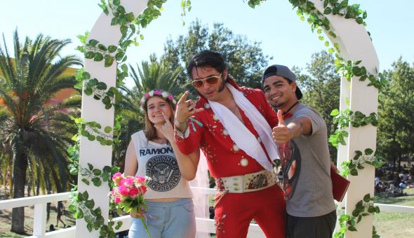 GALERÍA // Elvis, el maestro de ceremonias de la Catedral del Rock en Lollapalooza Chile 2018