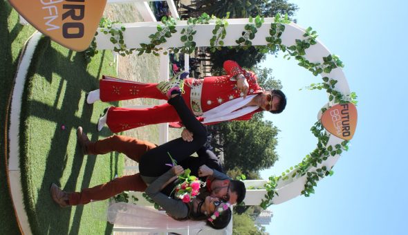 GALERÍA // Elvis, el maestro de ceremonias de la Catedral del Rock en Lollapalooza Chile 2018