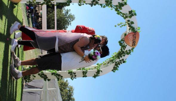 GALERÍA // Elvis, el maestro de ceremonias de la Catedral del Rock en Lollapalooza Chile 2018