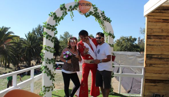 GALERÍA // Elvis, el maestro de ceremonias de la Catedral del Rock en Lollapalooza Chile 2018