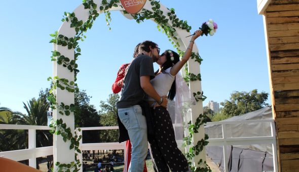 GALERÍA // Elvis, el maestro de ceremonias de la Catedral del Rock en Lollapalooza Chile 2018