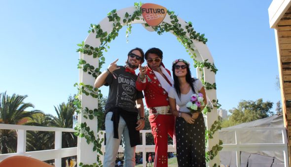 GALERÍA // Elvis, el maestro de ceremonias de la Catedral del Rock en Lollapalooza Chile 2018